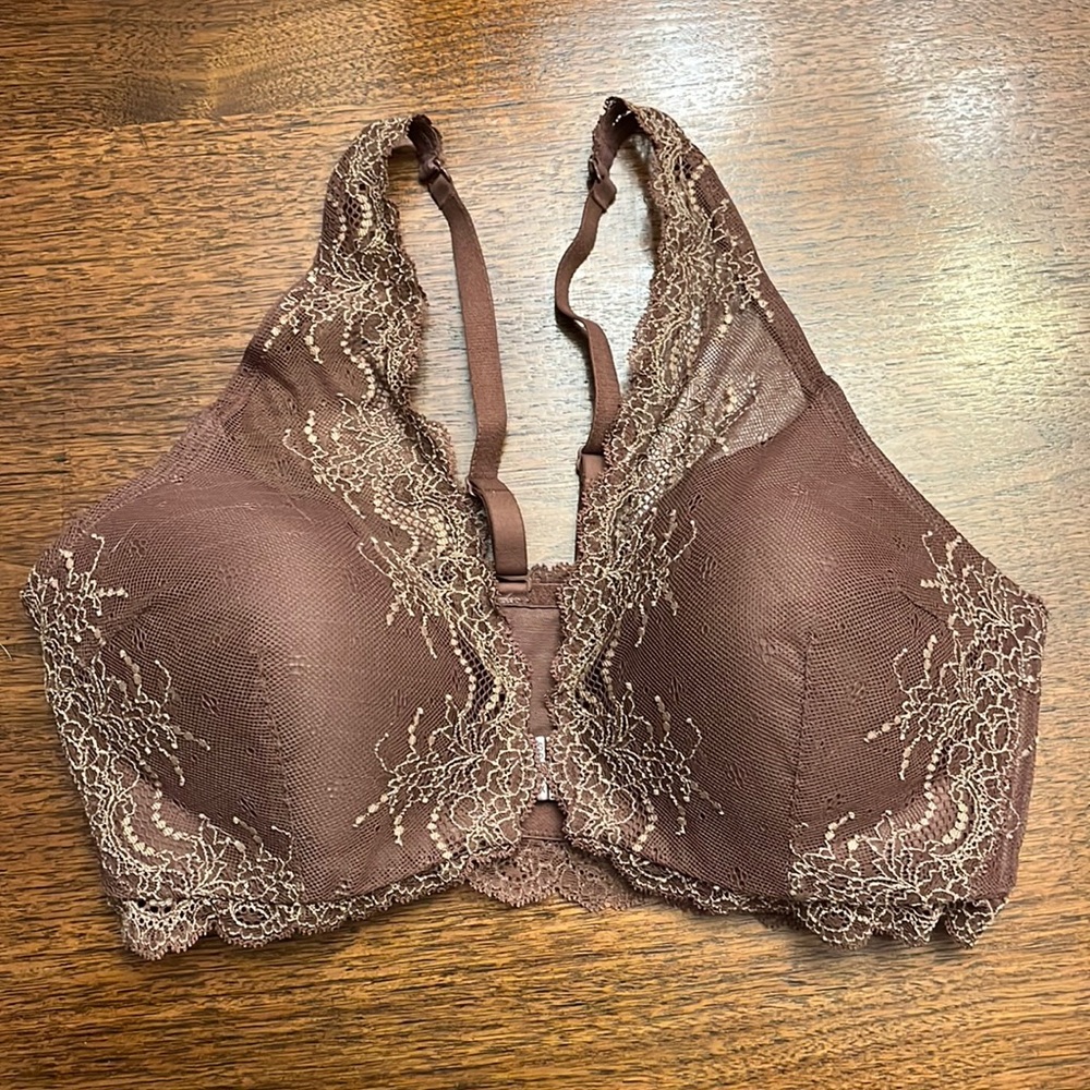 Spanx lace convertible sexy bra Large